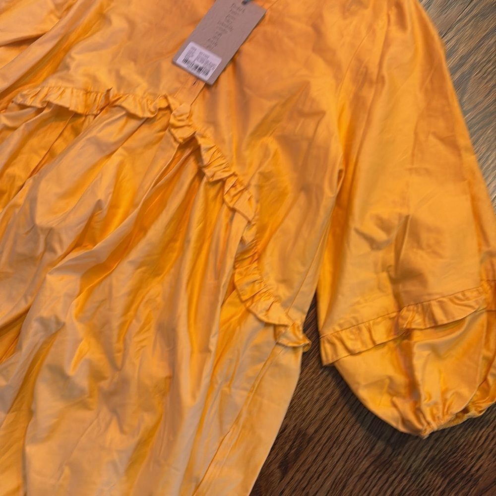 Anthropologie Devotion Twins Ruffled Mini Dress - Picture 5 of 7